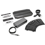 10-Port USB Charging Station with Adjustable Storage, 12V 8A (96W) USB Charger O