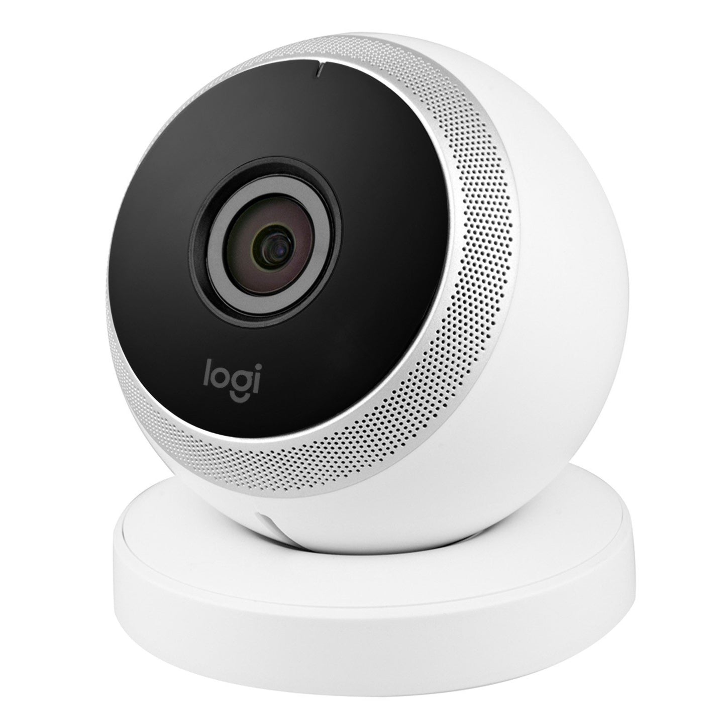 Refurbished Logitech Circle Wireless HD Video Security Camera with 2-way talk - White - (Renewed)