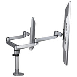 StarTech.com Desk Mount Dual Monitor Arm - Articulating - Premium Desk Clamp/Grommet Hole Mount for up to 27" VESA Monitors (ARMDUALPS)
