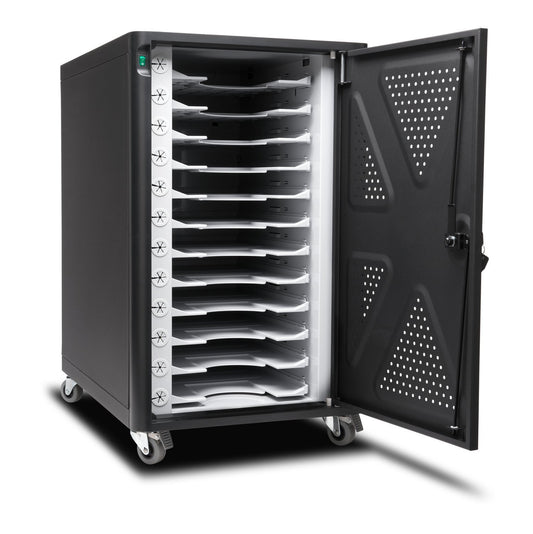 Kensington AC12 Security Charging Cabinet for Tablets, Chromebooks, and 2 in 1 Laptops (K64415NA)