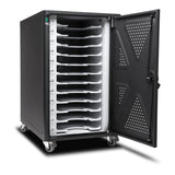 Kensington AC12 Security Charging Cabinet for Tablets, Chromebooks, and 2 in 1 Laptops (K64415NA)