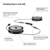 Samsung SP 220 MS (507211) - Sound-Enhanced, User-Friendly Mobile Speaker Phone | for Desk/Mobile Phone & Softphone/PC Connection | Skype for Business Certified w/Major UC Platform Compatibility