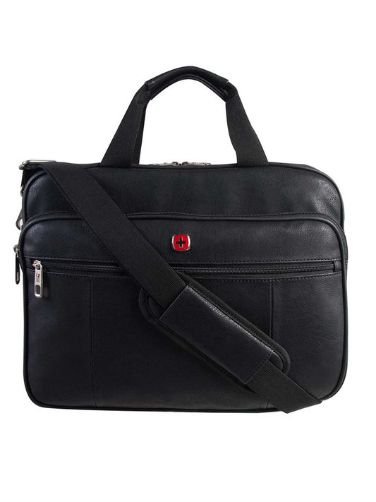 Swiss Gear International Carry-On Size Top Load Case - Holds Up to 15.6-Inch Laptop, Black