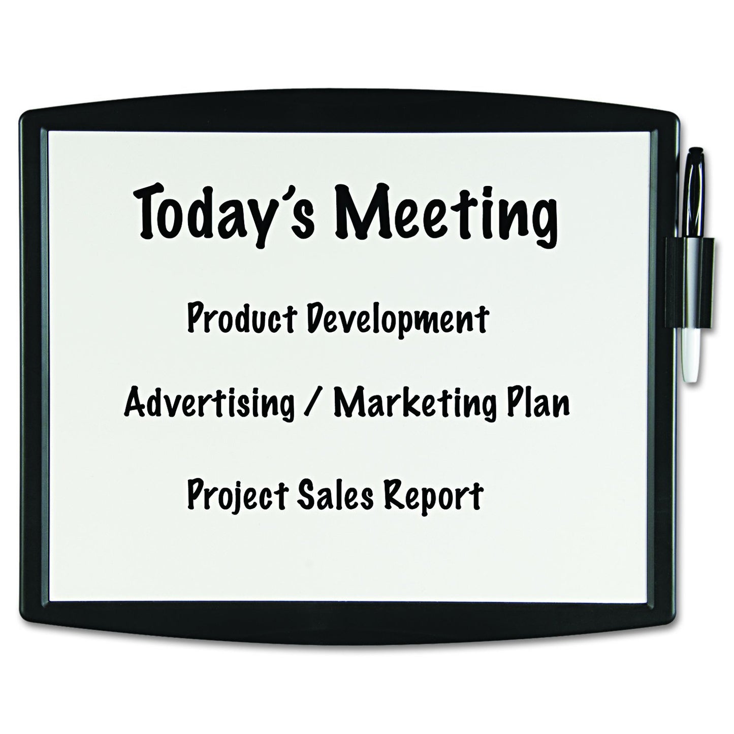 Fellowes Plastic PA Dry Erase Board, Dark Graphite (75905)