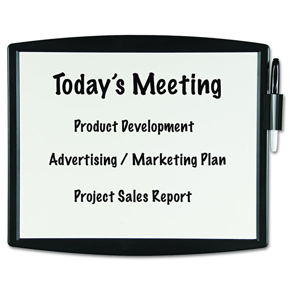 Fellowes Plastic PA Dry Erase Board, Dark Graphite (75905)
