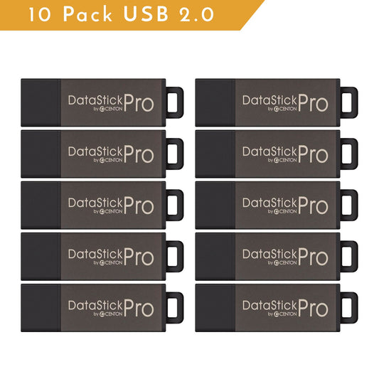 10 X 16gb Pro USB Drive -Grey