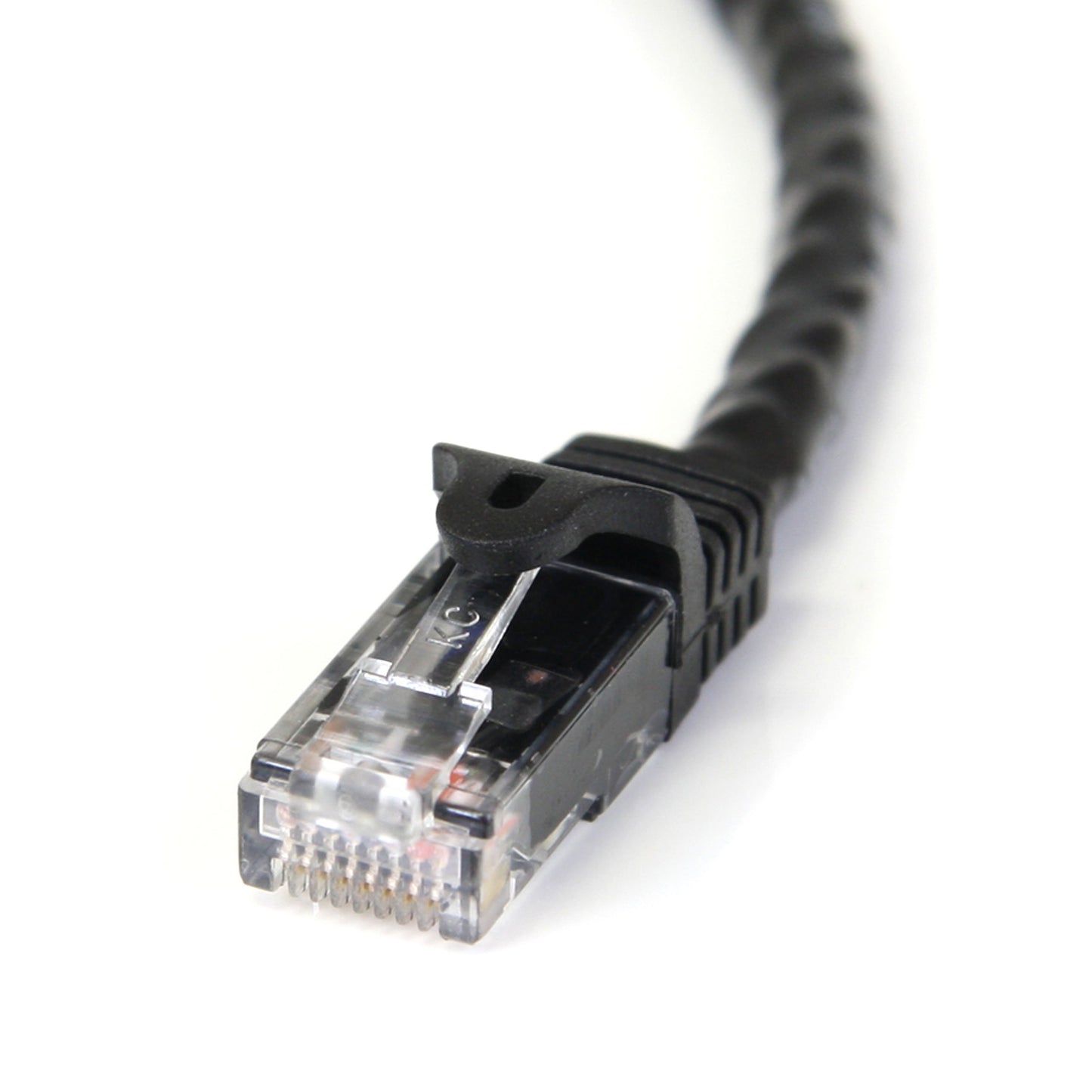 StarTech.com 3 ft. (0.9 m) Cat6 Cable - Power Over Ethernet - Snagless - Black - Ethernet Network Cable (N6PATCH3BK)