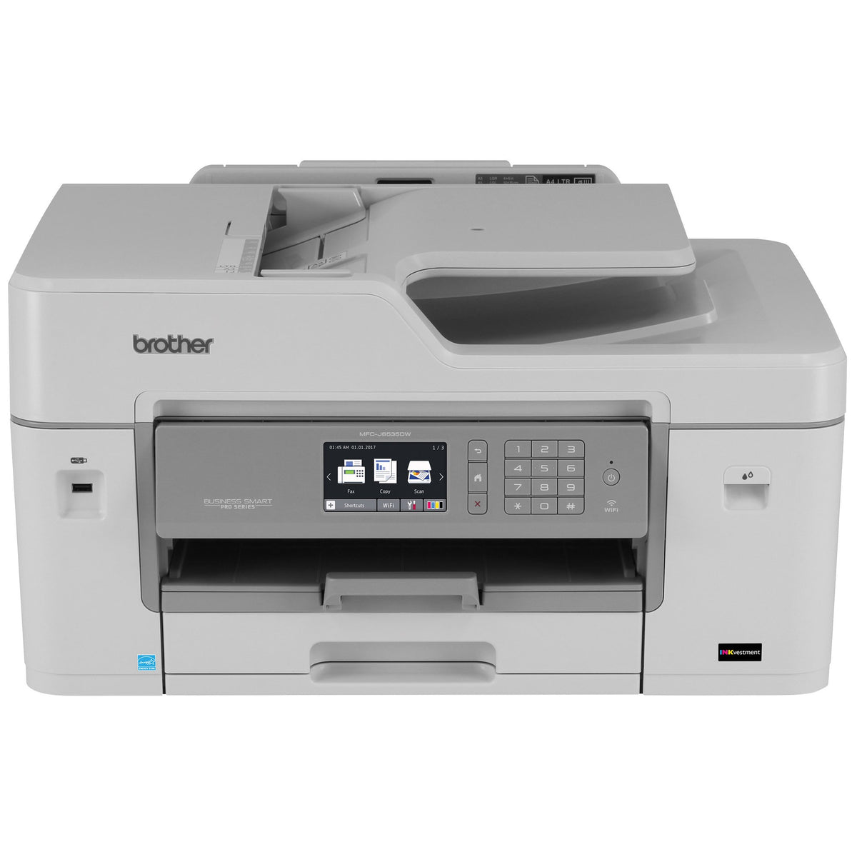 Brother MFCJ6535DW Wireless Color Photo Printer with Scanner, Copier & Fax