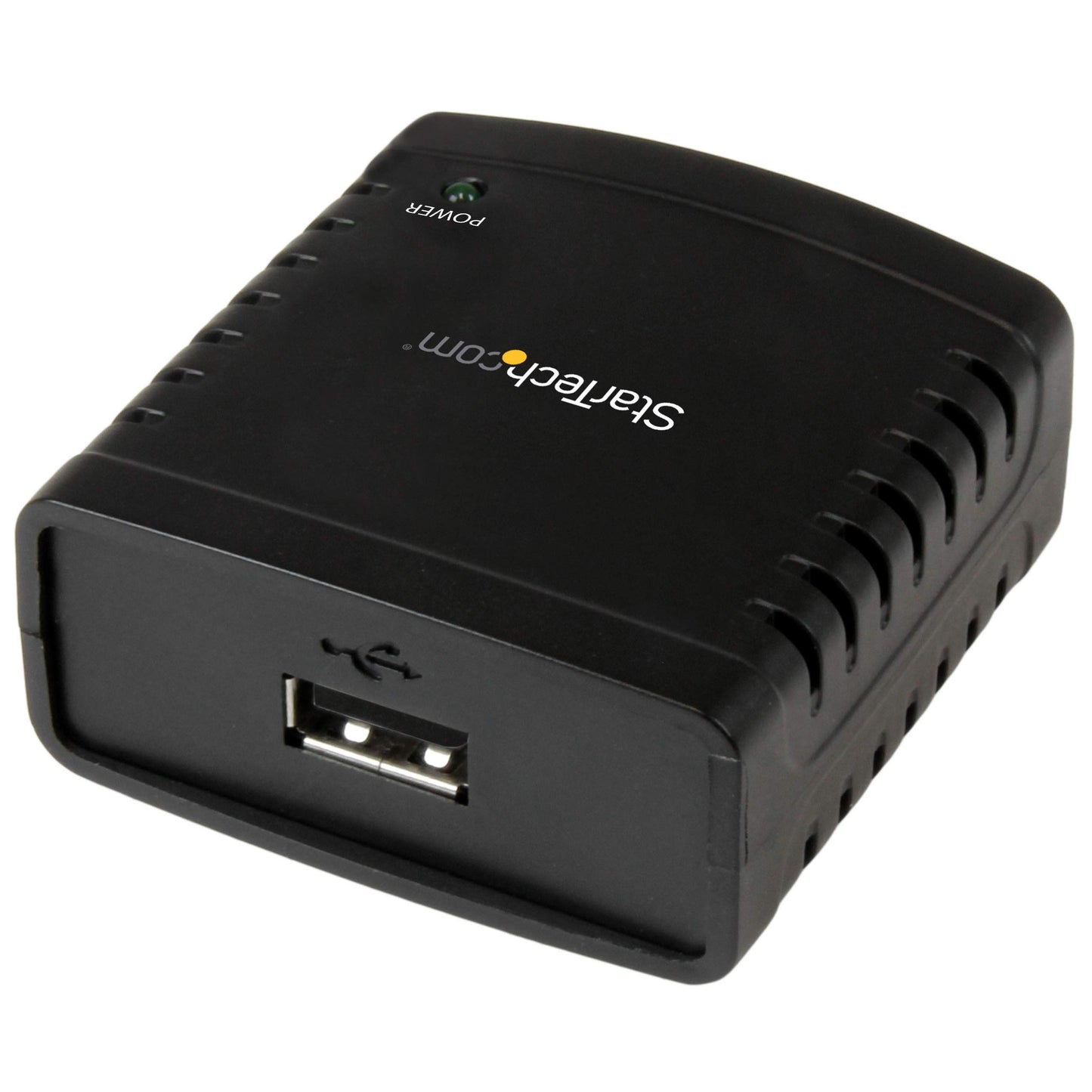 StarTech.com 10/100Mbps Ethernet to USB 2.0 Network LPR Print Server - USB Print Server with 10Base-T/100Base-TX Auto-Sensing (PM1115U2)