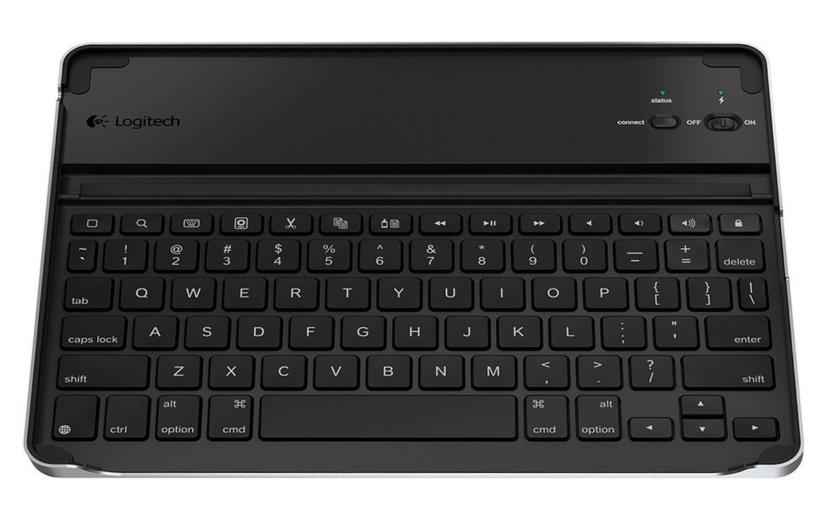 Open Box Logitech Keyboard Case for iPad 2 with Built-In Keyboard and Stand