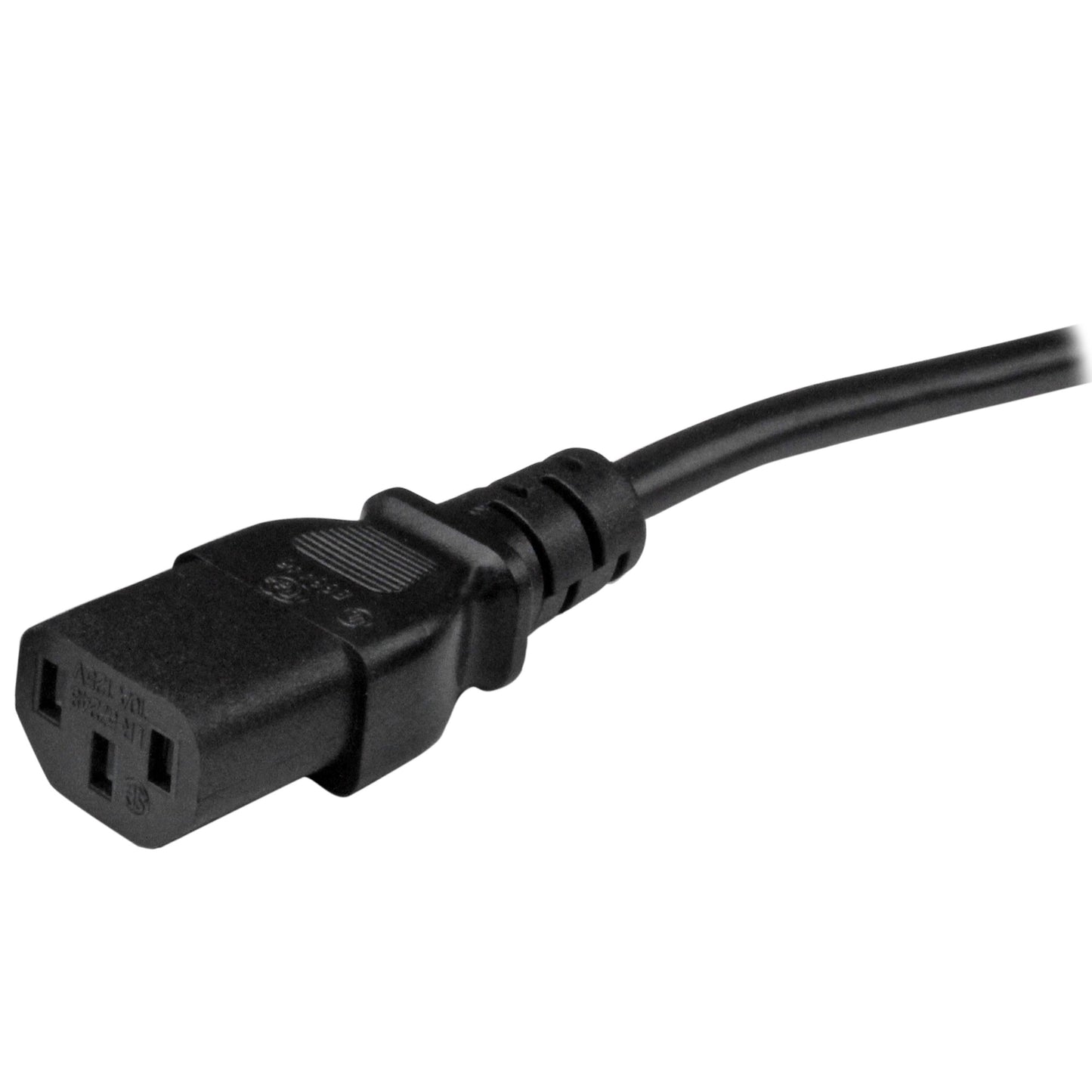 StarTech.com PXT101Y10 10 Ft Computer Power Cord-NEMA 5-15P to 2X C13 Y-Cable, Black