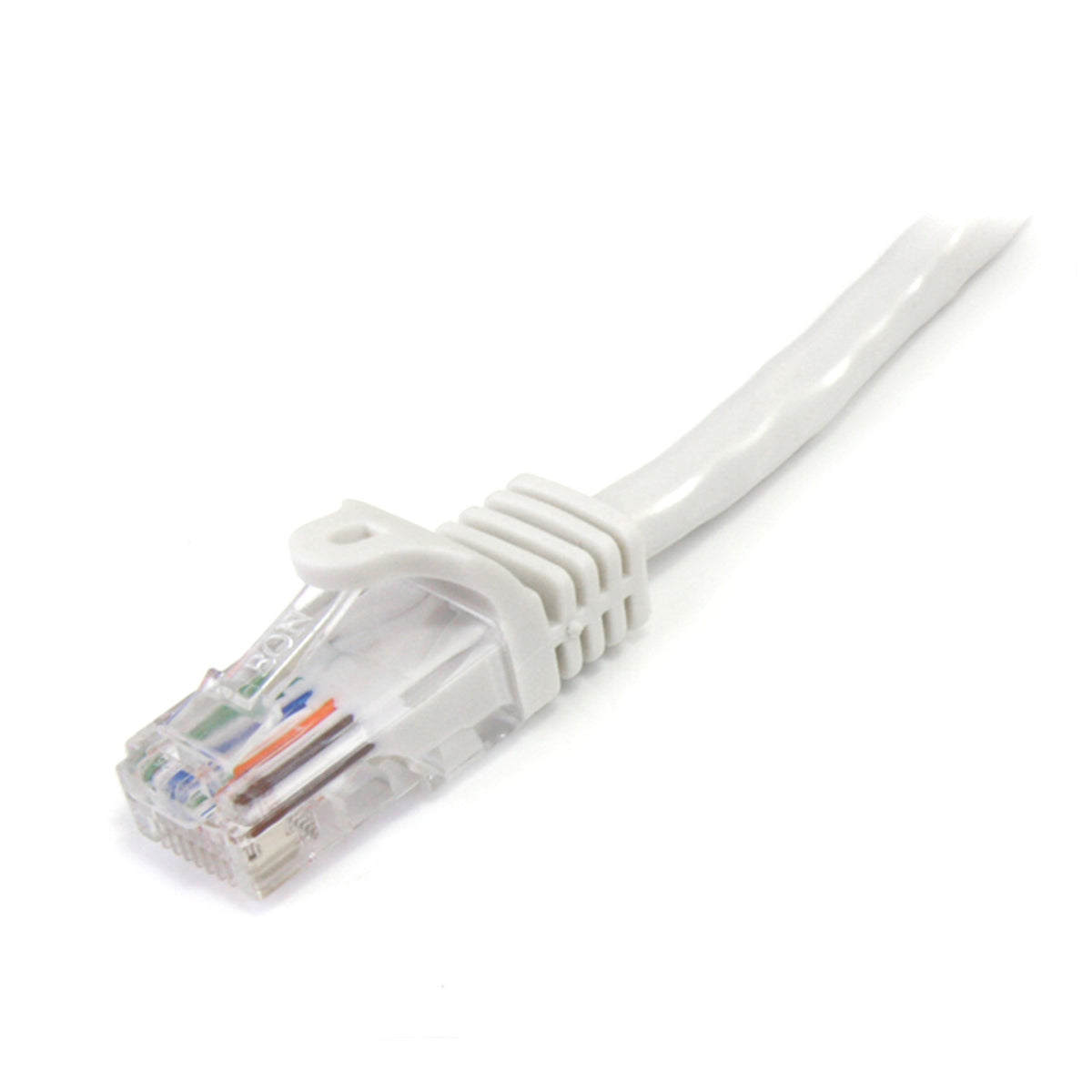 StarTech.com 45PATCH10WH Snagless RJ45 UTP Cat 5e Patch Cable, 10-Feet (White)