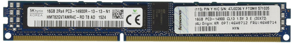 16GB PC3-14900 CL13 ECC DDR3 1866MHZ VLP RDIMM 2RX4 1.5V