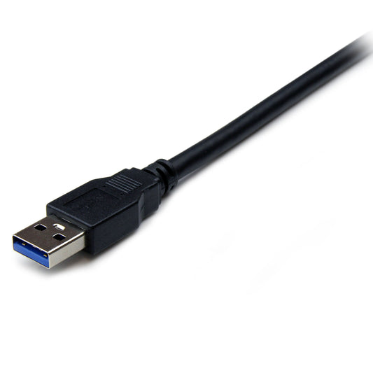 StarTech.com 2m Black SuperSpeed USB 3.0 Extension Cable A to A - Male to Female USB 3.0 Extender Cable - USB 3.0 Extension Cord - 2 meter (USB3SEXT2MBK)