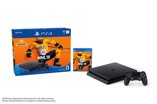 PlayStation 4 - 1TB Slim - NHL19 Bundle Edition