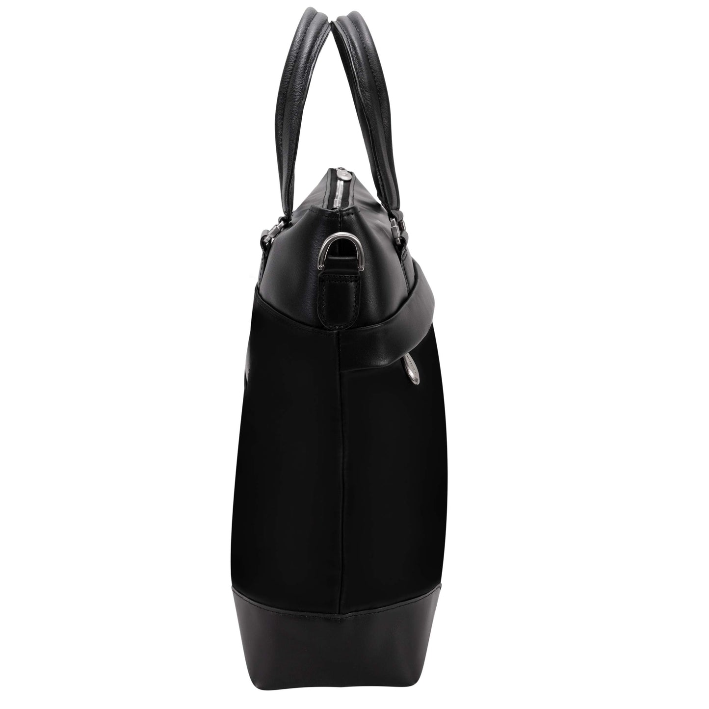 McKlein 18395 USA Eastward 15" Nylon Slim Laptop Briefcase Black