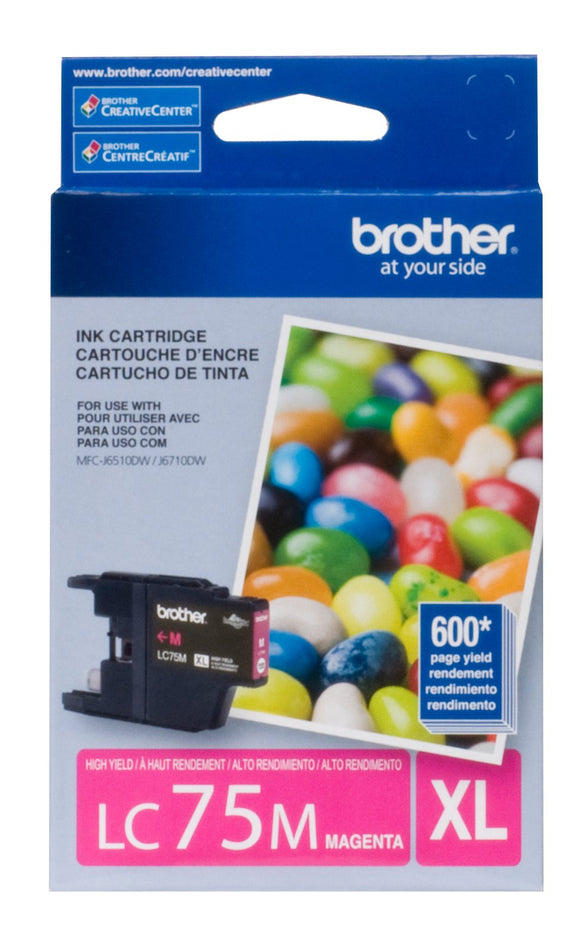 Brother LC75MS Genuine Magenta Ink Cartridge