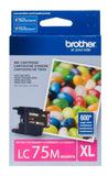 Brother LC75MS Genuine Magenta Ink Cartridge