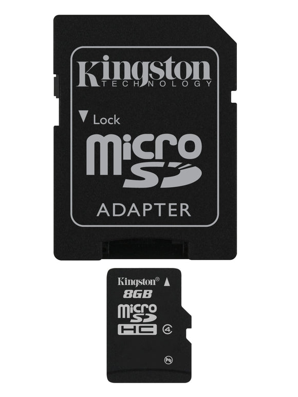 8GB MICROSDHC CLASS 4 FLASH CARD
