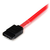 StarTech.com SAS8087S4R50 50cm SFF-8087 to 4X SATA, Internal Mini SAS to SATA Reverse Cable (Red)