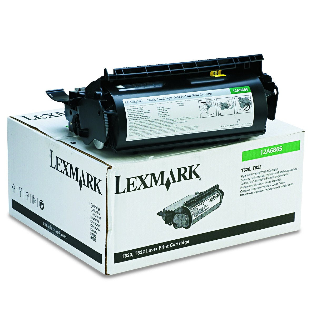 30k High Yield Prebate Toner Cartridge for T620 T622