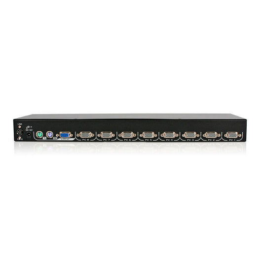 Startech.Com RACKCONS1708 1U 17-Inch Rackmount LCD Console with 8 Port Multi-Platform Kvm