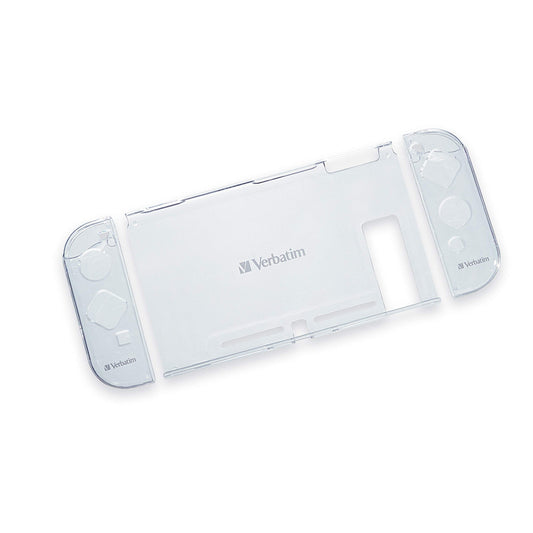Verbatim Crystal Case with Screen Protection Film for use with Nintendo Switch