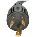 Tripp Lite P046-06N-T 6" Heavy-Duty Power Adapter Cord, 20A, 12 AWG, Black