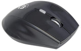 ICI179386 - MANHATTAN 179386 Curve Wireless Optical Mouse (Black)