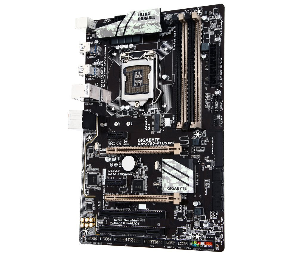 Gigabyte Motherboards ATX DDR4 LGA 1151 Motherboards GA-X150-PLUS WS