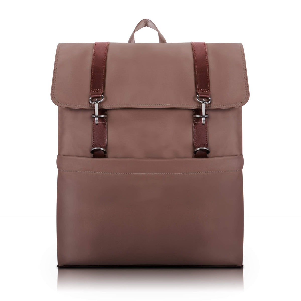 McKlein 18474 USA Element 15" Nylon Flap Over Laptop Backpack Khaki