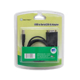 I/O Crest 3 Feet USB 2.0 to Serial DB9 Port RS-232 Prolific Chipset PL-2303