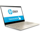 Hewlett Packard 1WP61UA#ABL Envy 13.3" Touch Laptop 13-ad110ca, Core i5-8250U, 8 GB LPDDR3, 256GB SSD, Windows 10 Home, Gold