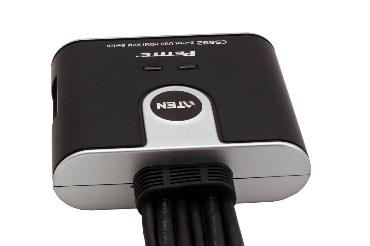 2-Port USB Hd Audio/Video Kvm Switch