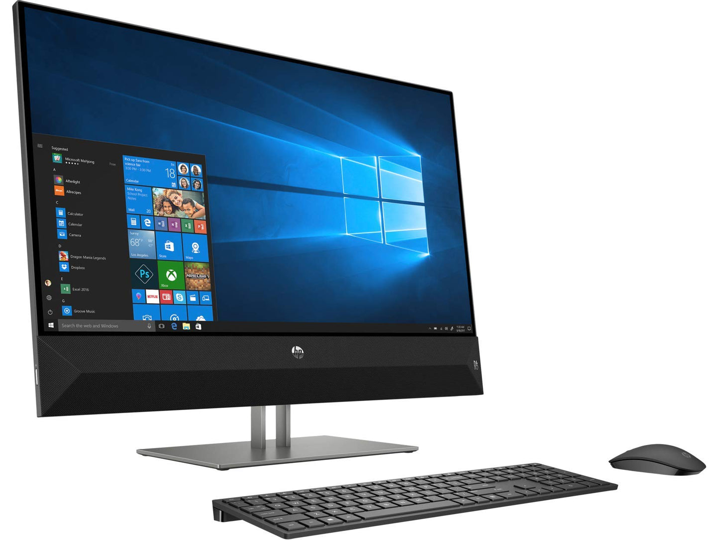 HP Pavilion 27" FHD All-in-One (Intel Core i7-9700T, 12GB DDR4, 1Tb+256Gb SSD, Win 10 Home) 27-Xa0159