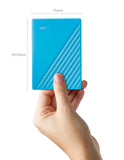 Western Digital 2TB My Passport Portable External Hard Drive, Blue - WDBYVG0020BBL-WESN