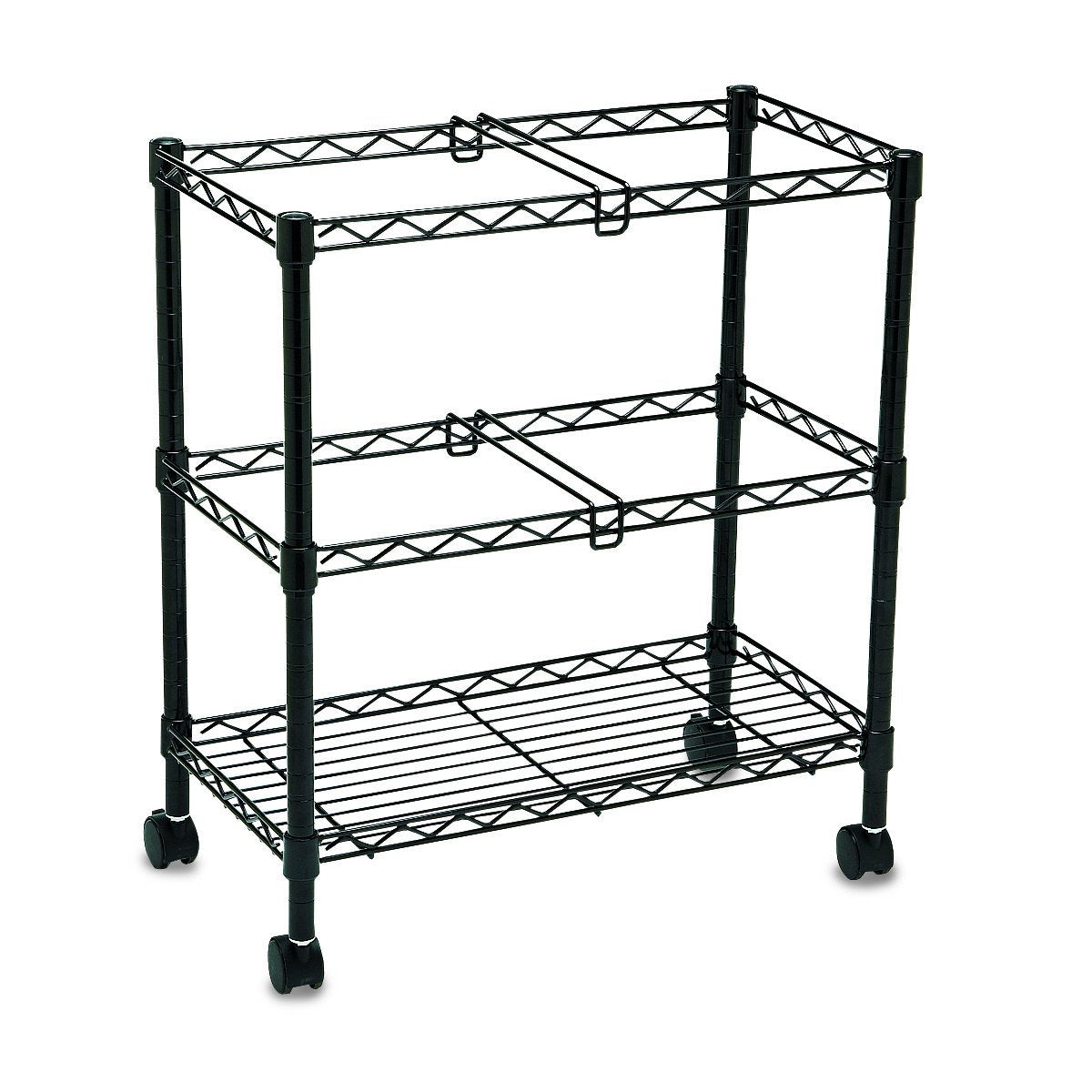 Safco Products Rolling Wire File Cart