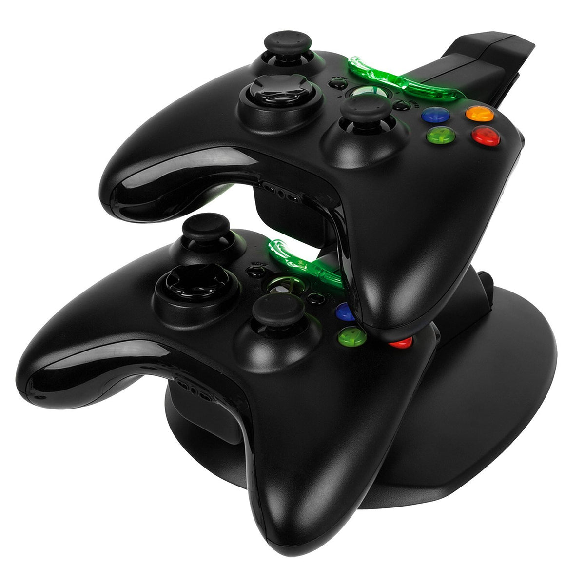 PDP Energizer Xbox 360 Power & Play Controller Charger with Rechargeable Battery Pack for Two Wireless Controllers Charging Station, 037-011-NA