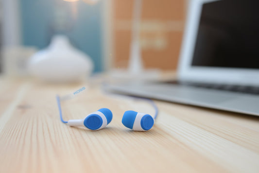 Koss KEB15i B In-Ear Headphone, Blue