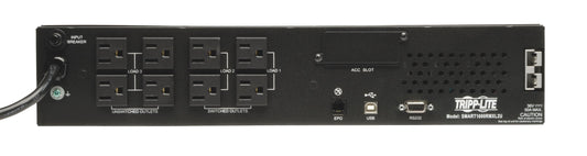 Smartpro Ups 1kva 2u Rm 120v 5-15p Line-Int 8out 5-15r USB Db9