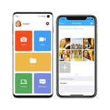 Aluratek 7" WiFi Digital Photo Frame with Touchscreen IPS Display, 8GB Built-in Memory, Clock, Calendar, Alarm, Weather (AWDMPF107F)