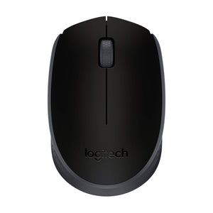 Logitech M170 2. 4GHz Wireless 3-Button Optical Scroll Mouse W/Nano USB Receiver (Black)