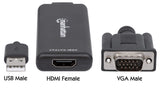 VGA/USB/HDMI Converter