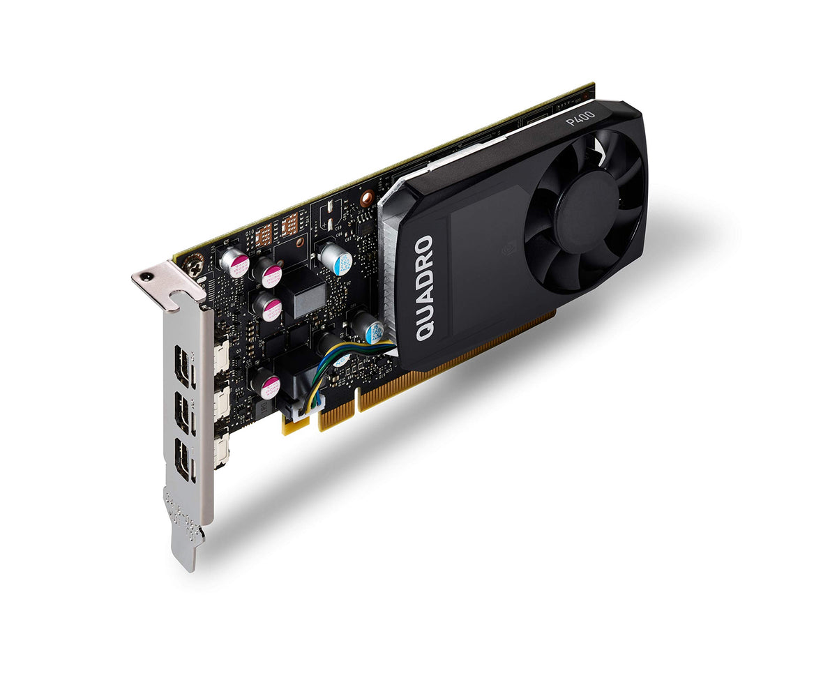PNY NVIDIA Quadro P400 Professional Graphics Board - (VCQP400-PB) Graphic Cards