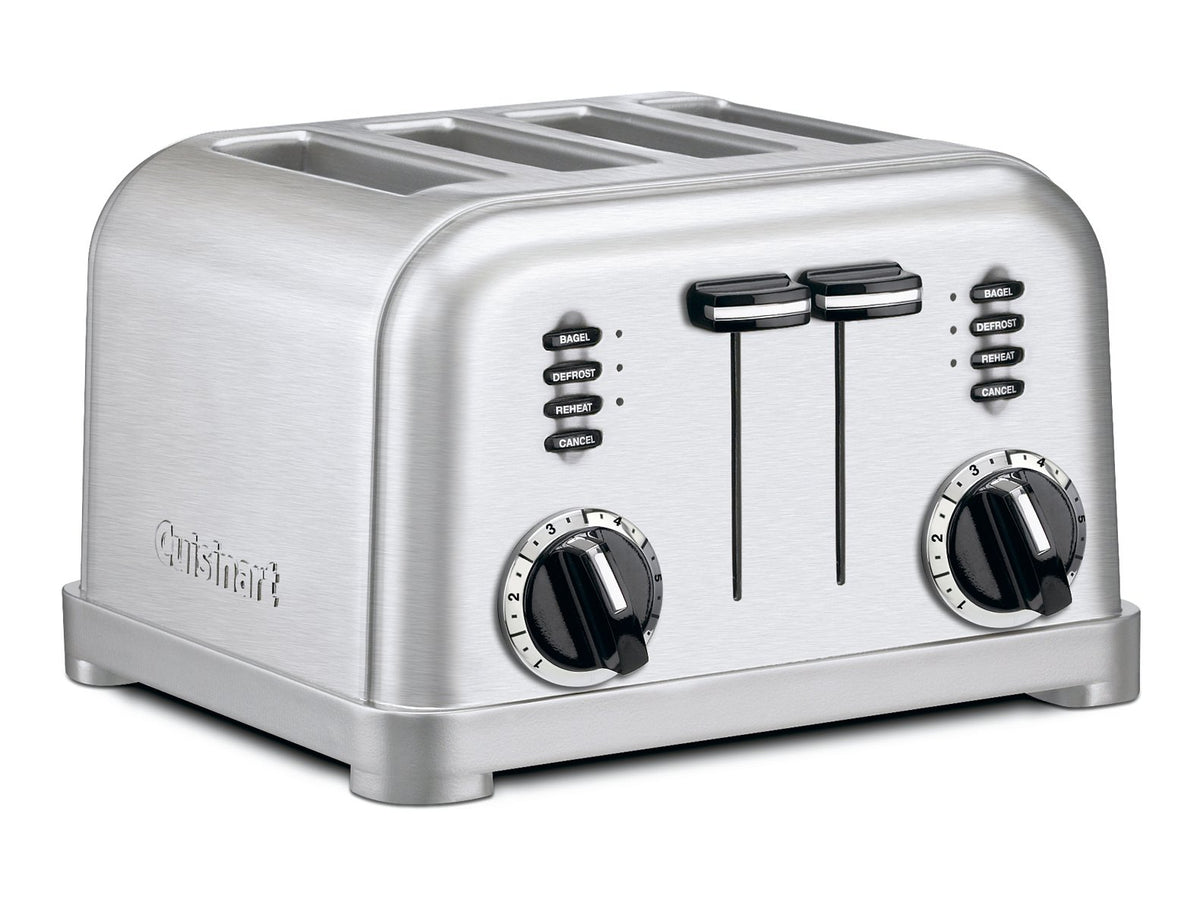 CUISINART CPT-180 Metal Classic 4-Slice Toaster, Brushed Stainless