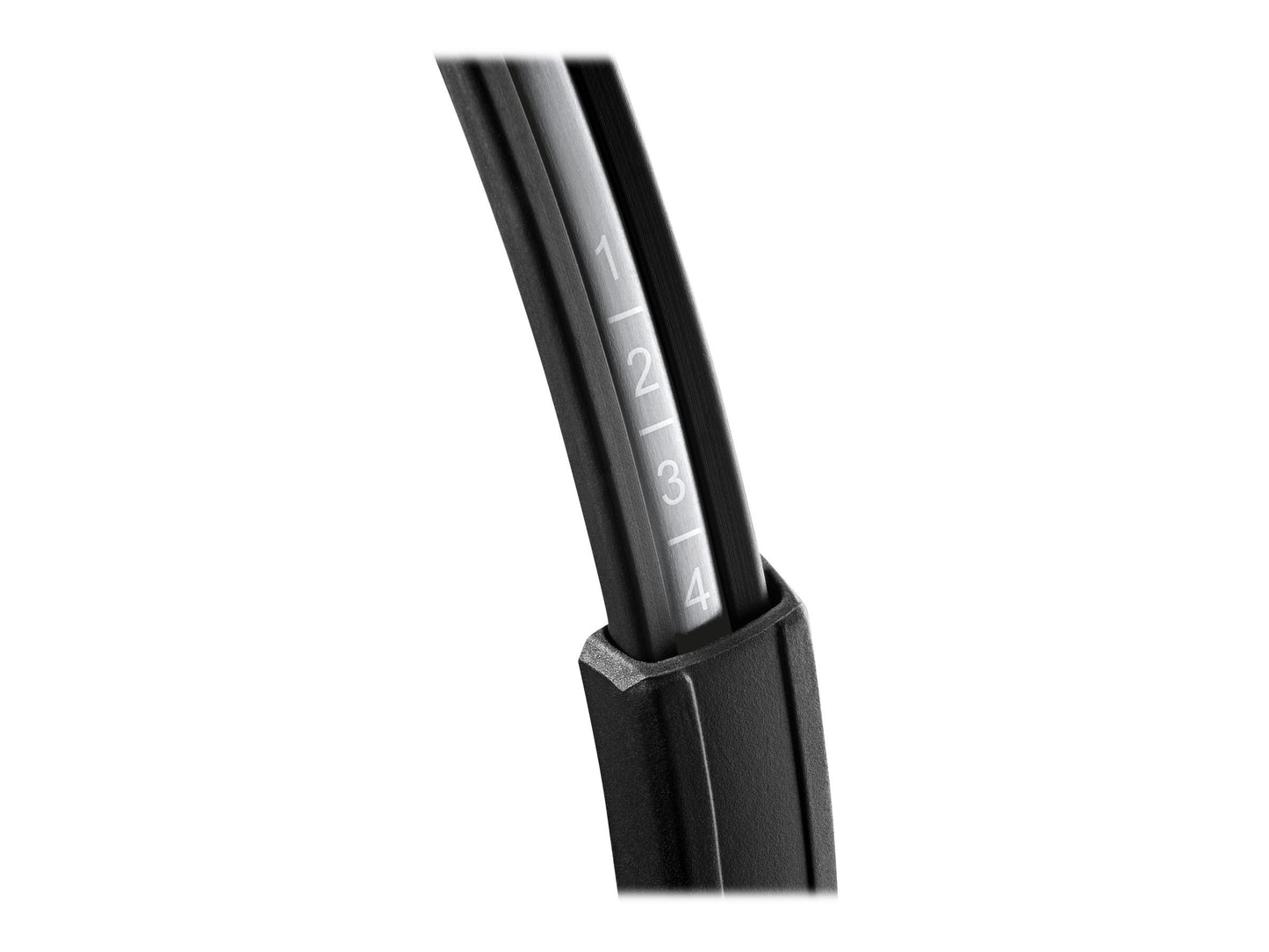Samsung SC 260 USB MS II (506483) - Single-Sided Business Headset | for Skype for Business, Softphone, and PC | with HD Sound, Noise-Cancelling Microphone (Black)