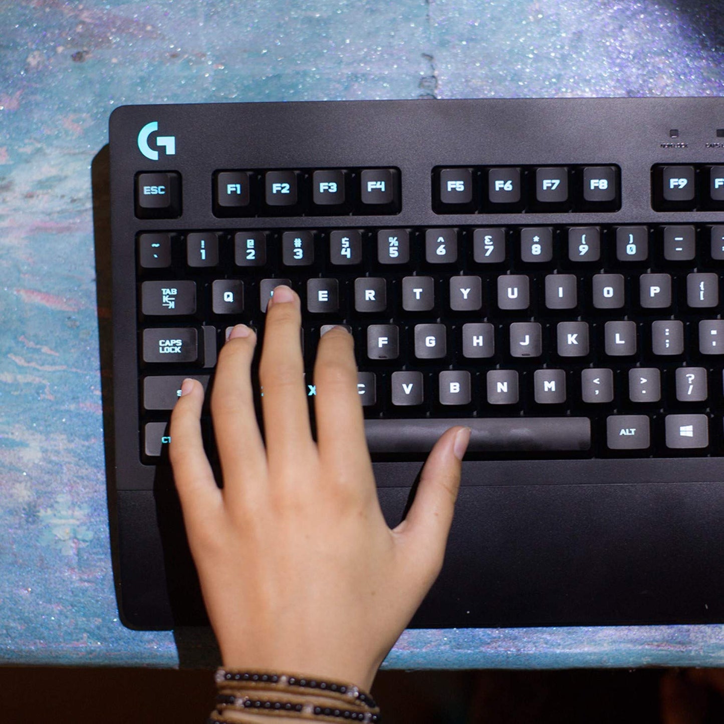 Logitech G213 Prodigy Gaming Keyboard with 16.8 Million Lighting Colors (920-008083)