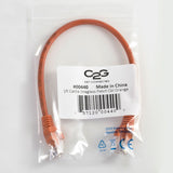 C2G 00456 Cat5e Cable - Snagless Unshielded Ethernet Network Patch Cable, Orange (35 Feet, 10.66 Meters)