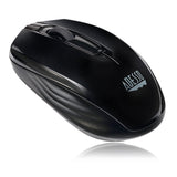 2.4GHz USB Wireless Mini Mouse. 1200 DPI Optical Sensor. On/Off Button to sav
