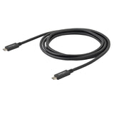 STARTECH USB C to UCB C Cable, 0.5m, Short, M/M, USB 3.0 (5Gbps), USB C Charging Cable, USB Type C Cable, USB-C to USB-C Cable
